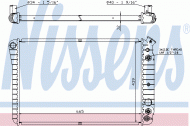 Теплообменник NISSENS 67600