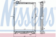 Теплообменник NISSENS 62657A
