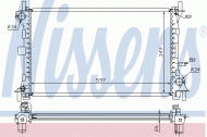 Теплообменник NISSENS 62073A