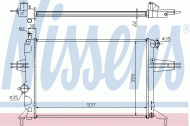 Теплообменник NISSENS 630051