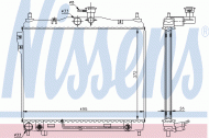 Теплообменник NISSENS 67487