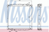 Теплообменник NISSENS 62880A