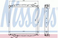 Теплообменник NISSENS 62877A