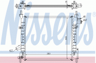 Теплообменник NISSENS 62022A