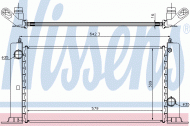 Теплообменник NISSENS 61883A