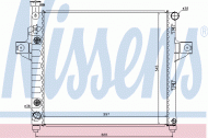 Теплообменник NISSENS 61009