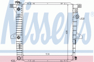 Теплообменник NISSENS 62060