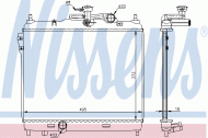 Теплообменник NISSENS 67048