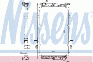 Теплообменник NISSENS 61446A