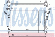 Теплообменник NISSENS 69219