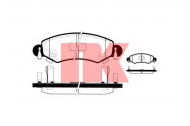 Комплект тормозных колодок NK 223623