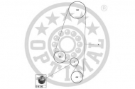 Ременный комплект OPTIMAL SK-1074