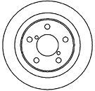 Тормозной диск MAPCO 25581