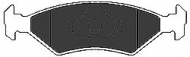 Комплект тормозных колодок MAPCO 6159