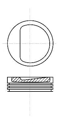 Поршень AE 24138 STD