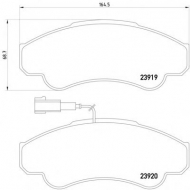 Комплект тормозных колодок PAGID T1355