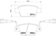 Комплект тормозных колодок PAGID T2207