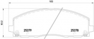 Комплект тормозных колодок PAGID T3144