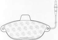 Комплект тормозных колодок QH Benelux BP903