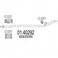 Трубка MTS 01.40292