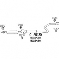 Амортизатор MTS 01.55130