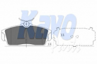 Комплект тормозных колодок KAVO PARTS KBP-6509
