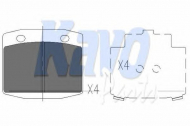 Комплект тормозных колодок KAVO PARTS KBP-6570