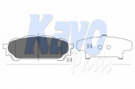 Комплект тормозных колодок KAVO PARTS KBP-8019