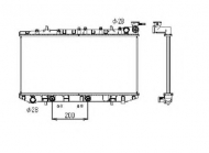 Теплообменник NRF 516864
