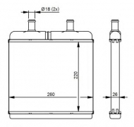 Теплообменник NRF 54214