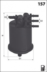 Фильтр MECAFILTER ELG5289