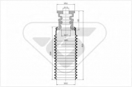 Пылезащитный комплект HUTCHINSON KP070