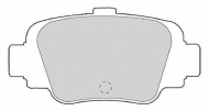 Комплект тормозных колодок NECTO FD7041A