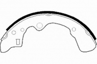 Комлект тормозных накладок NECTO N1463