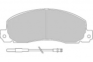 Комплект тормозных колодок NECTO FD6091N