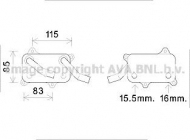Теплообменник AVA QUALITY COOLING MS3555