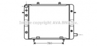 Теплообменник AVA QUALITY COOLING OL2059