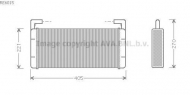 Теплообменник AVA QUALITY COOLING RE6015