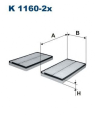 Фильтр FILTRON K1160-2X