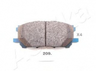 Комплект тормозных колодок ASHIKA 50-02-209