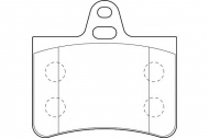 Комплект тормозных колодок DURON DBP341413