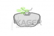 Комплект тормозных колодок KAGER 35-0017