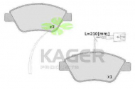 Комплект тормозных колодок KAGER 35-0542