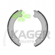 Комлект тормозных накладок KAGER 34-0453