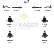 Подвеска колеса KAGER 80-0583