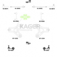 Подвеска колеса KAGER 80-0873