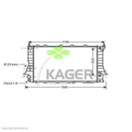 Теплообменник KAGER 31-0014