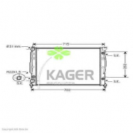 Теплообменник KAGER 31-0025