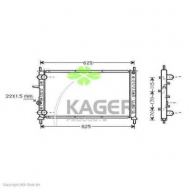 Теплообменник KAGER 31-0420