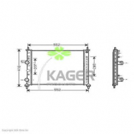 Теплообменник KAGER 31-0422